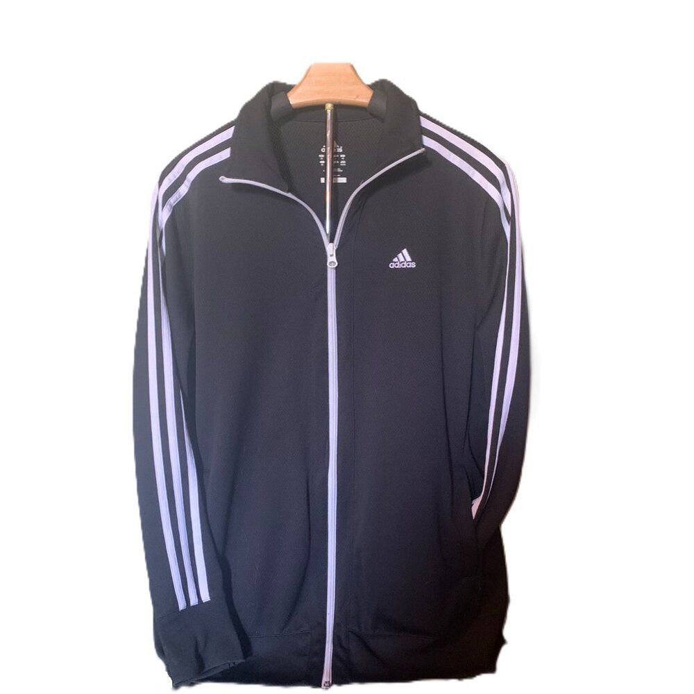 Adidas Women's Zip Up long sleeve lightweight jacket